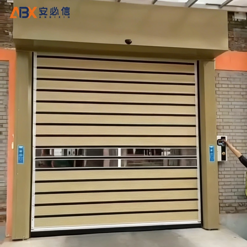 丹东市螺旋式快速门